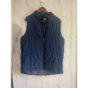 Weatherproof Puffer Vest Mens Size medium Blue Sleeveless